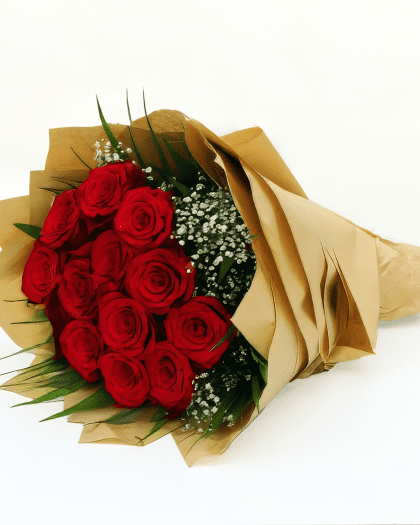 One Dozen Roses Bouquet (Subscription)